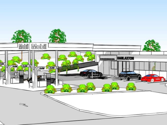 PROPOSED: Plans for a new 24-hour service station in Toowoomba's northern suburbs have been put forward to the council.