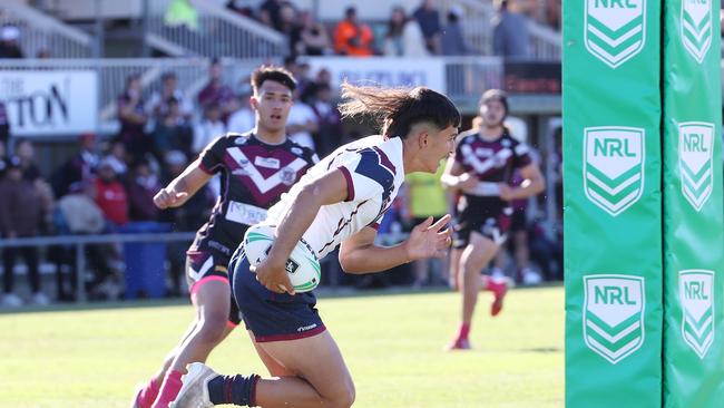 Caleb Jackson takes off.Picture: Liam Kidston.