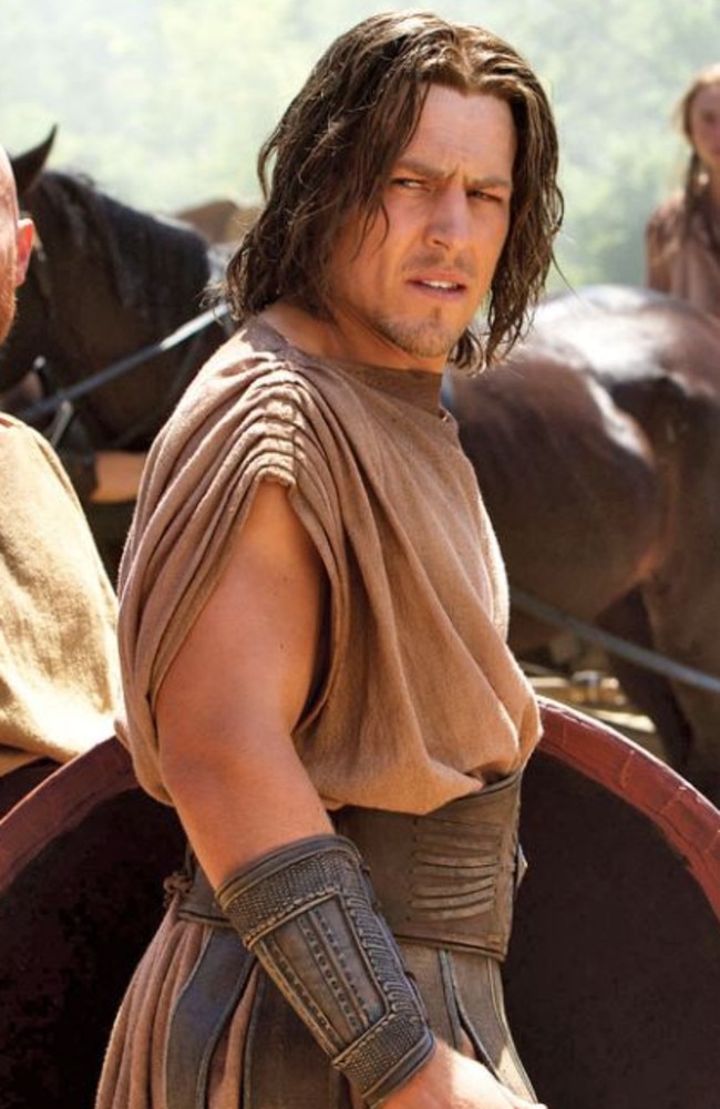 Home and Away actor Steve Peacocke on set of his new film, Hollywood blockbuster Hercules. Co star with Dwayne ‘The Rock’ Johnson.