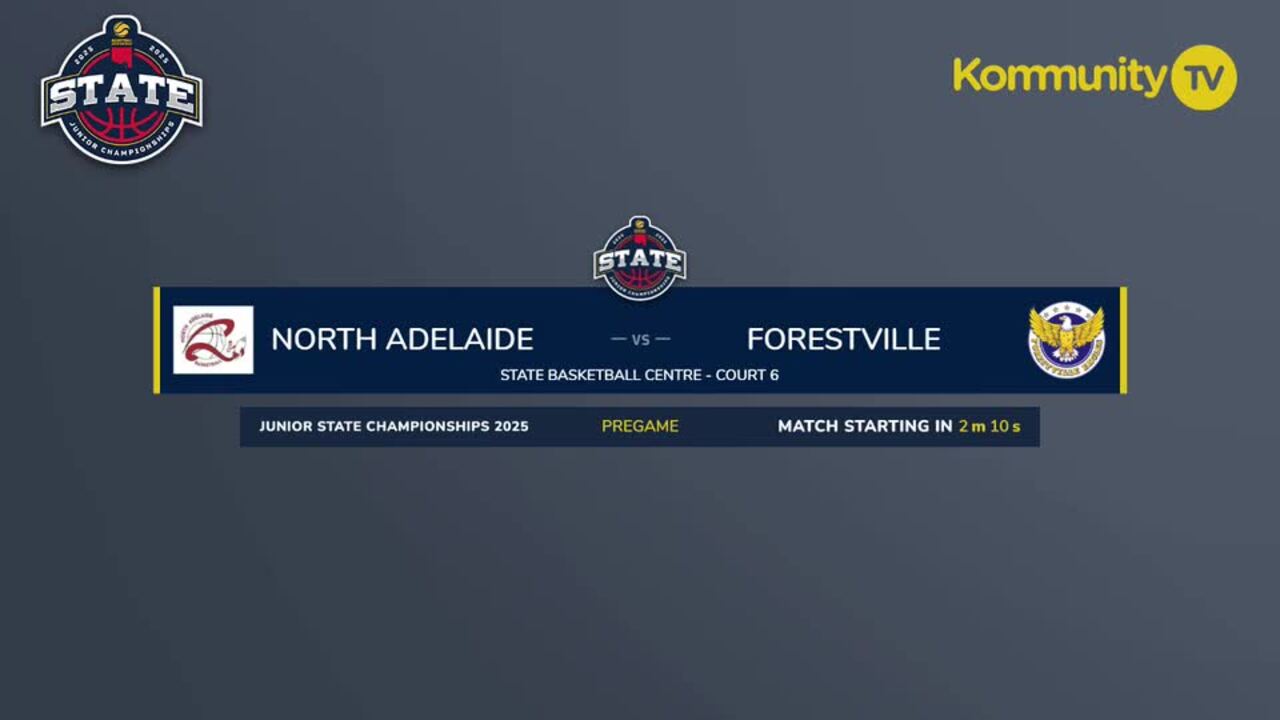 Replay: North Adelaide Rockets State v Forestville Eagles State (U12 girls) — 2025 Basketball SA Junior State Championships Day 2
