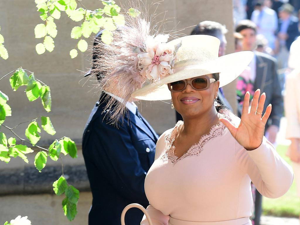 Oprah reportedly contacted Meghan in early 2018 before becoming a last-minute wedding guest. Picture: AFP Photo / Pool / Ian West