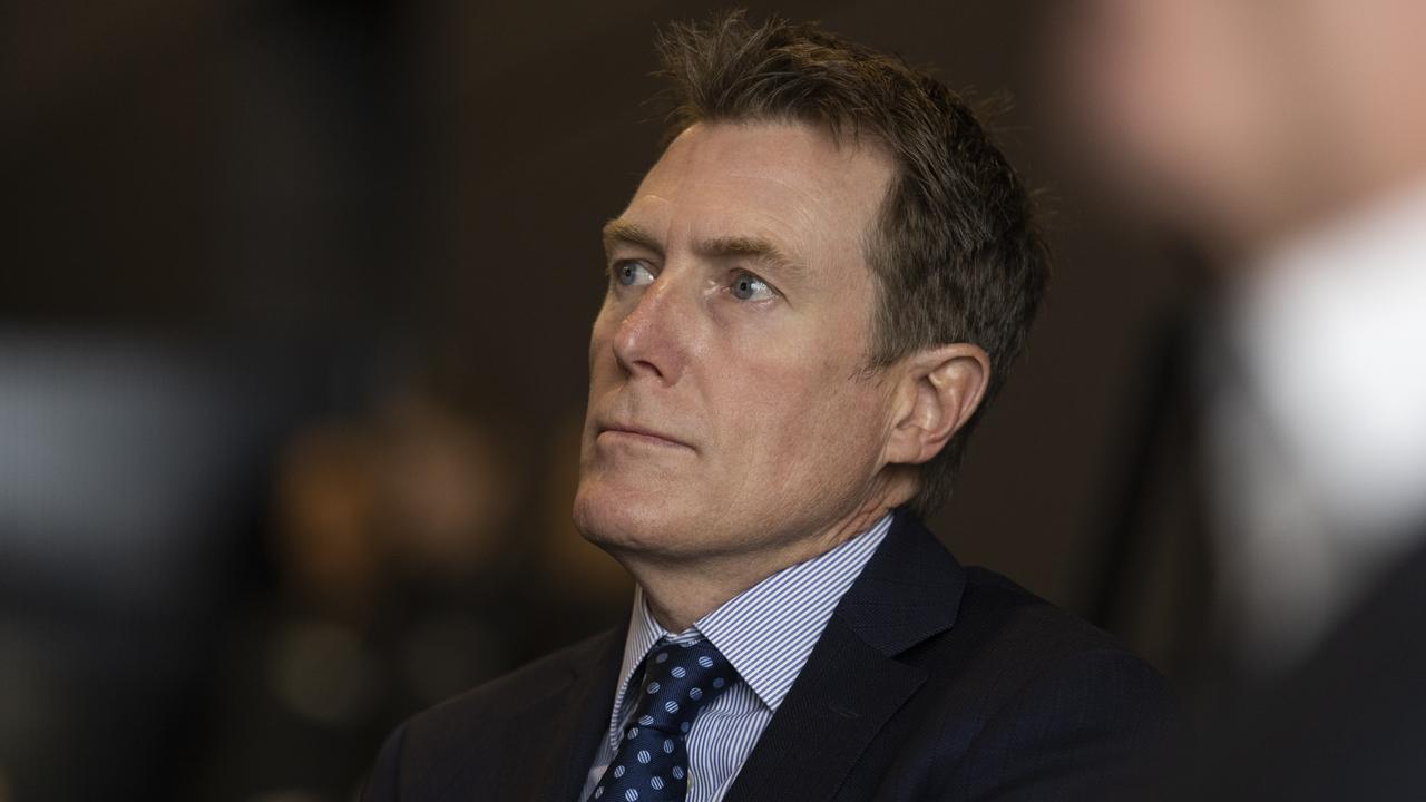 Christian Porter has suffered a legal blow with the Federal Court ordering him to pay hundreds of thousands of dollars in court costs. Picture: Matt Jelonek/Getty Images