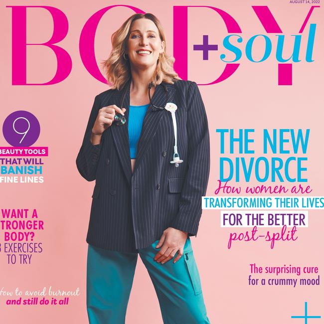 Jana Pittman stars on the cover of this Sunday’s Body+Soul. Picture: Damian Bennett.