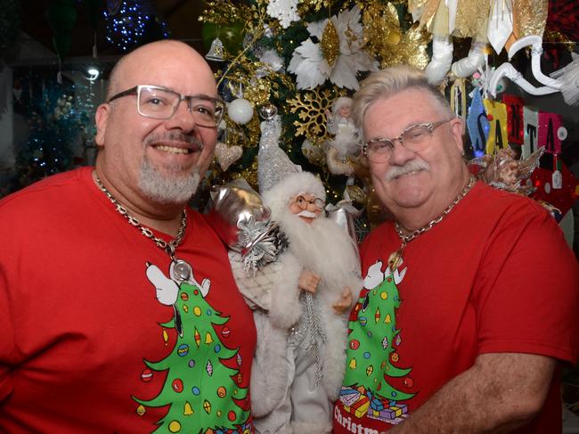 That Christmas Shop owners Rick Seidel and Russel Duncan. The husband-and-husband team have been in the Christmas game for 35 years, running shops across Sydney, the UK and USA before moving to Townsville.