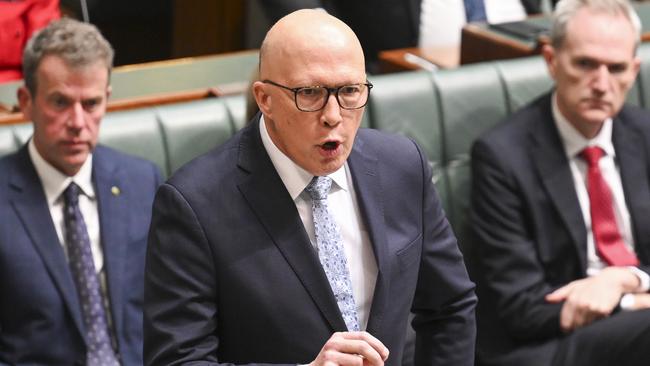 Opposition Leader Peter Dutton. Picture: Martin Ollman/NewsWire