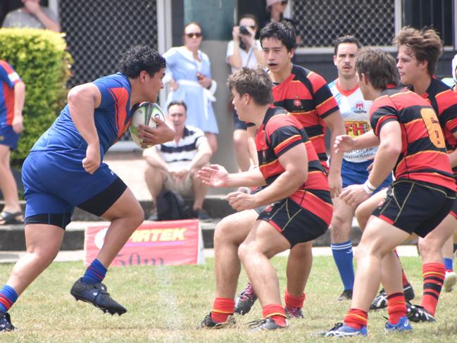 2022 Regional Rugby Championships, March 5 and 6, Rugby Park, Rockhampton; under-15 grand final, St Brendanâ€™s College versus CQ Barbarians.