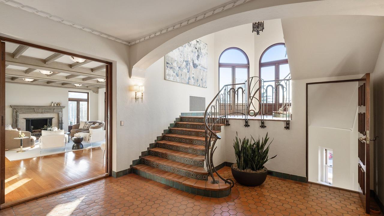 Situated on a walled and gated lot in San Francisco's Sea Cliff neighbourhood, the noteworthy property was built in 1926. (Picture: Realtor.com)