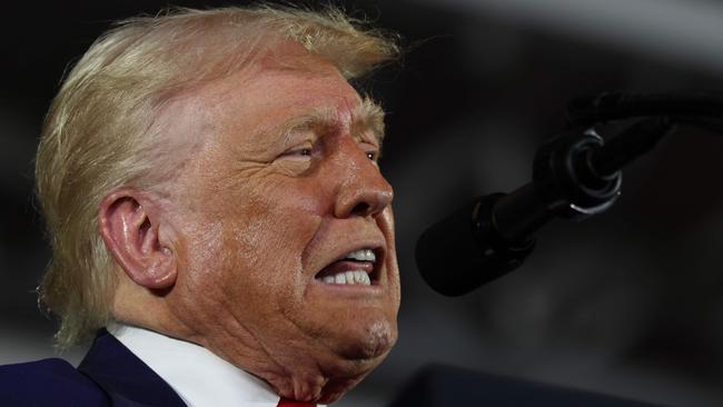 US President Donald Trump’s proposed tariffs have created an air of uncertainty that has spread to the Aussie housing market. Picture: Getty