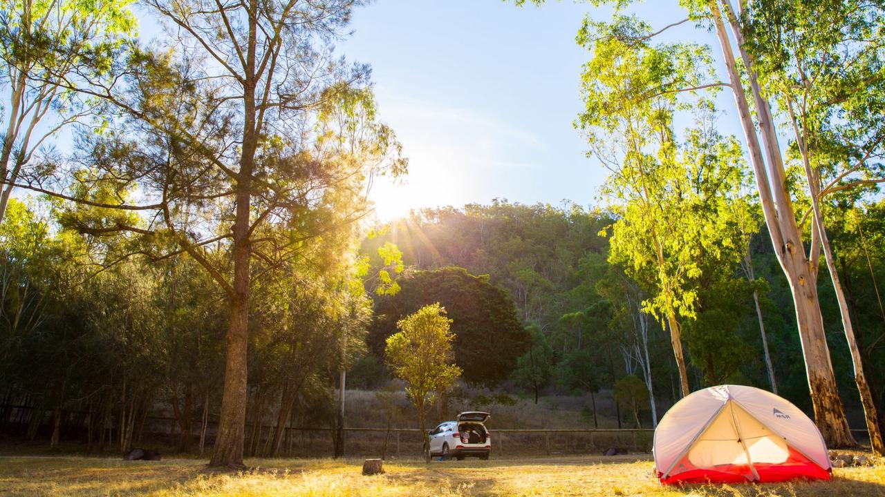 Clancy's camping area. Picture: Anna Osetroff/Queensland government