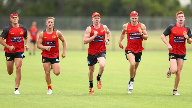 Gold Coast players also started the road to 2020 today.