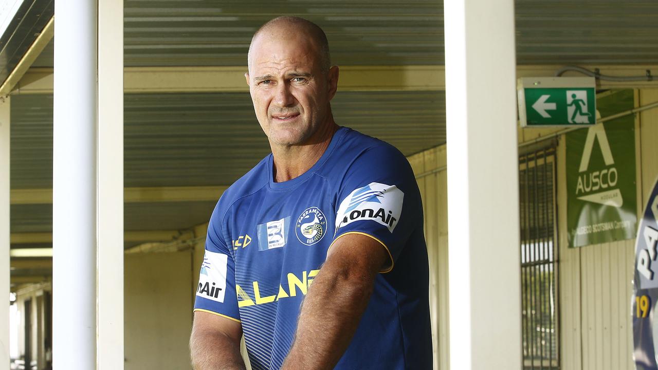 Parramatta Eels coach Brad Arthur is yet to be secured as the long term coach of the Eels.. Picture: John Appleyard