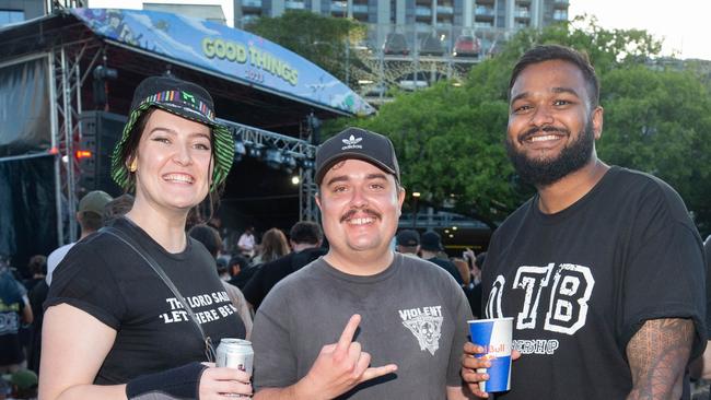 Socials at the Good Things music festival at the RNA Brisbane Photo - Stephen Archer
