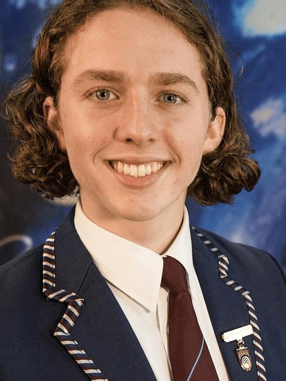 Kardinia International College student Jesse McDougall