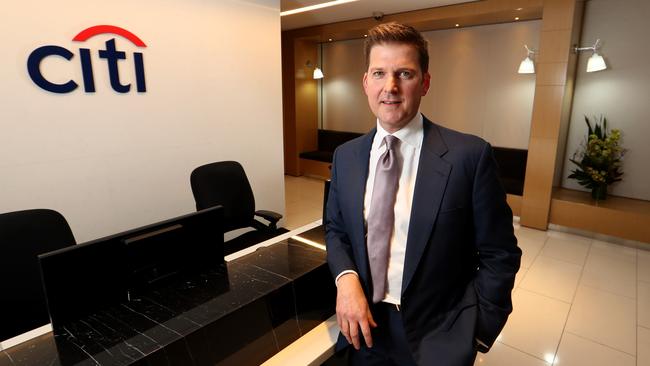 Citigroup Australia, Japan and North Asia vice-chairman Tony Osmond. Picture: David Geraghty