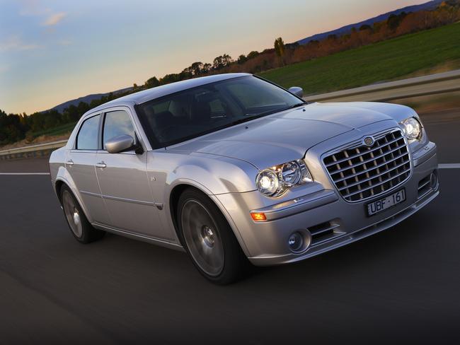 To be fixed ... The Chrysler 300c SRT8 sedan is one of the affected cars. Picture: Supplied