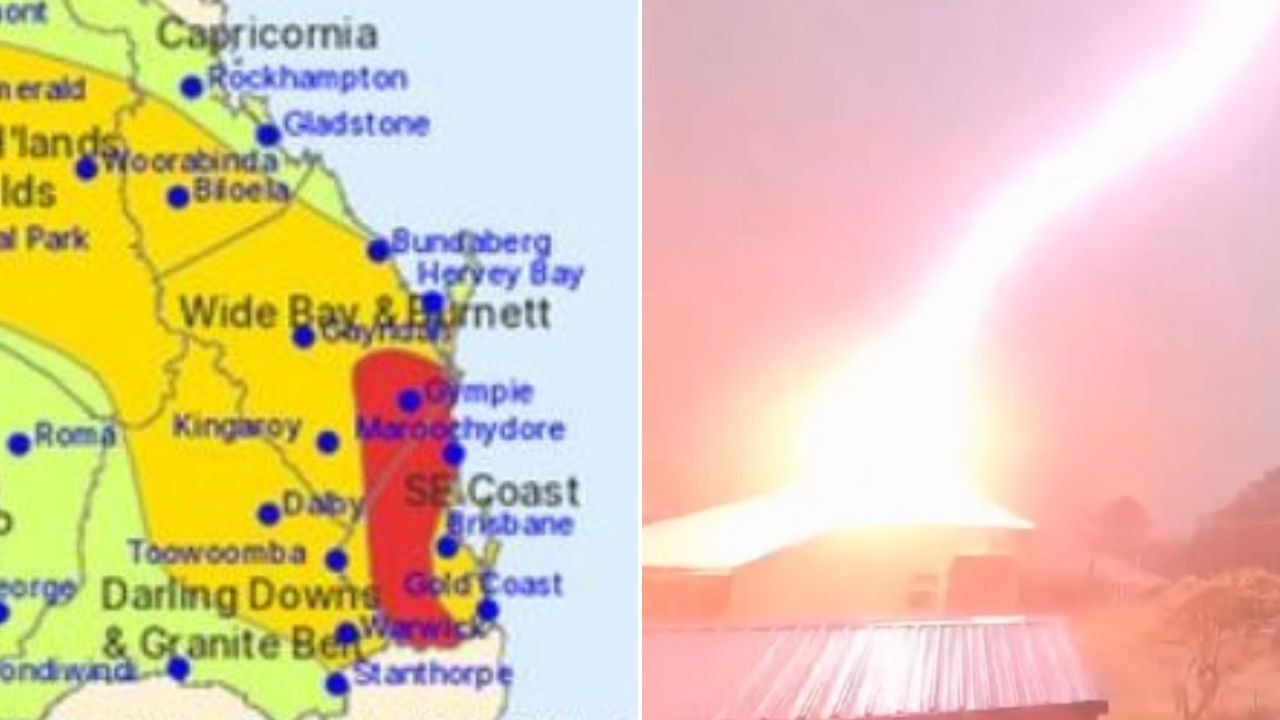 Golf ball-sized hail, damaging winds, torrential rain: Another storm threat for SEQ