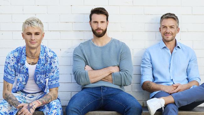 The Bachelor will be filmed in Melbourne. The 2023 season Bachelors Felix Von Hofe, Thomas Malucelli and Jed McIntosh.