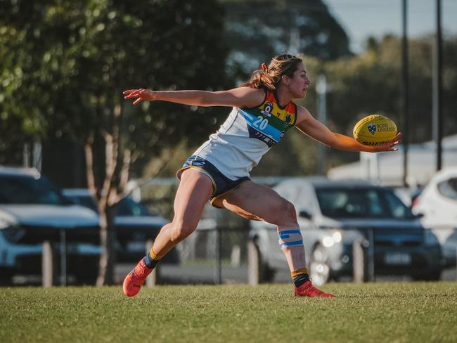 Paris Lightfoot at her former club. Picture: Clyde Scorgie/Brooke Sleep Media