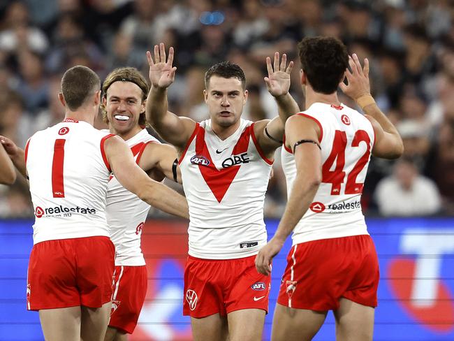 The Swans look a genuine premiership threat. Picture: Phil Hillyard