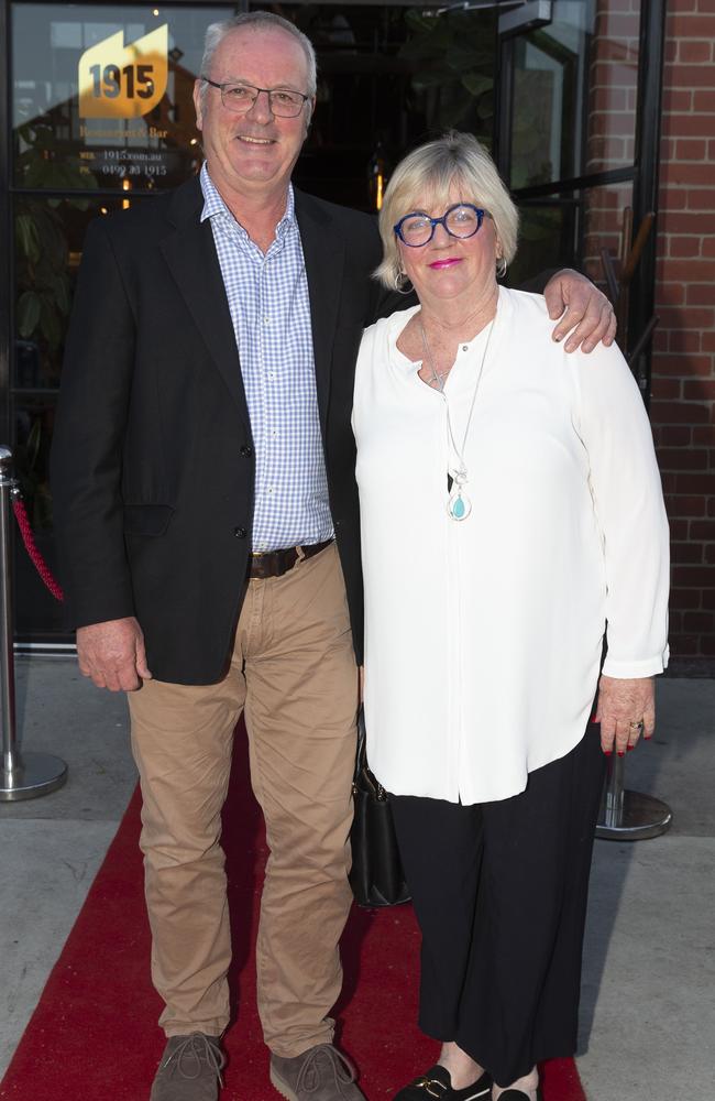 David and Lyndsay Sharp. Picture: Alan Barber