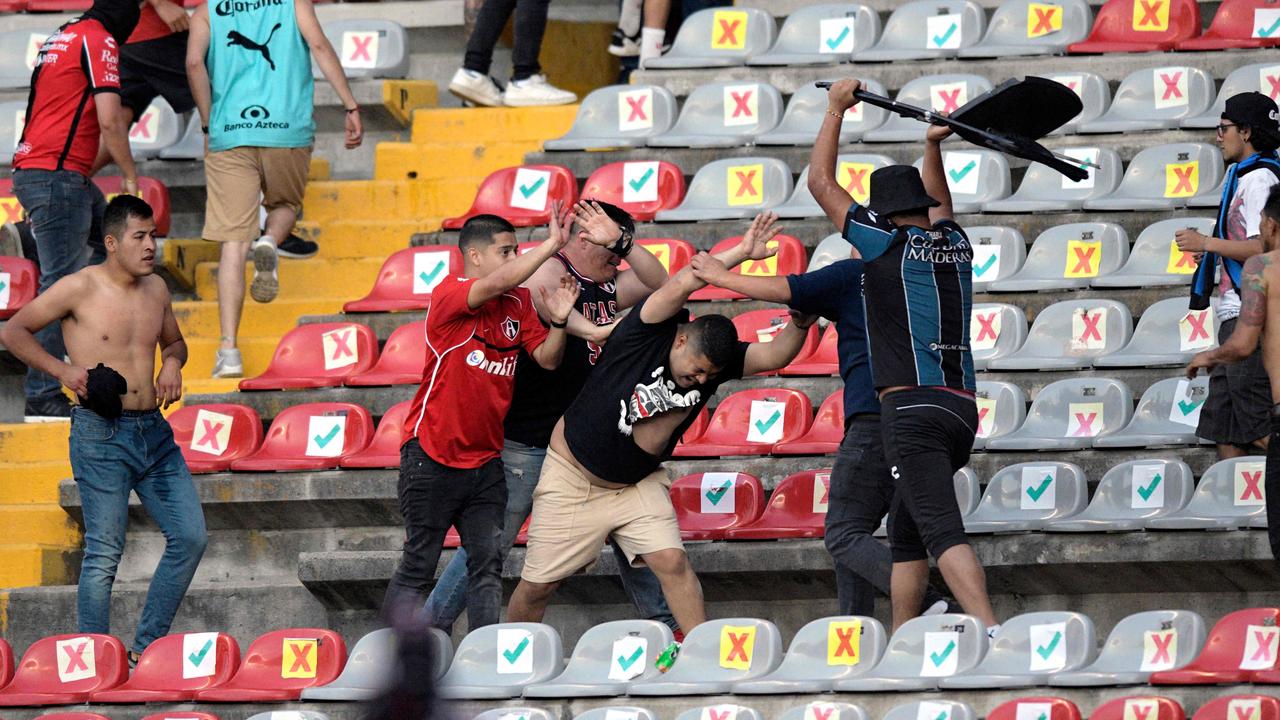 Mexican Football Brawl: Mexican Club Queretaro handed HUGE PUNISHMENT after MASSIVE brawl with rival team Atlas - Check pics