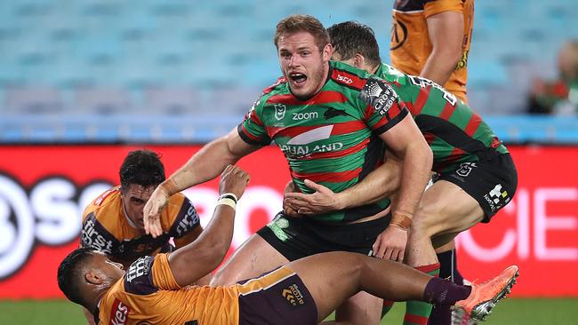 The Rabbitohs are still in the hunt. Photo by Mark Kolbe/Getty Images.