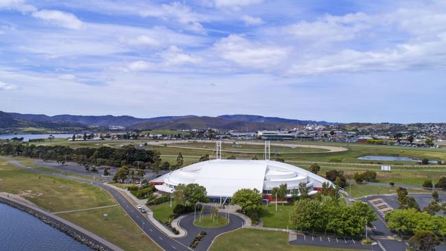 Wilkinson Point, including the Derwent Entertainment Centre, would be transformed under a masterplan by NBL owner Larry Kestelman