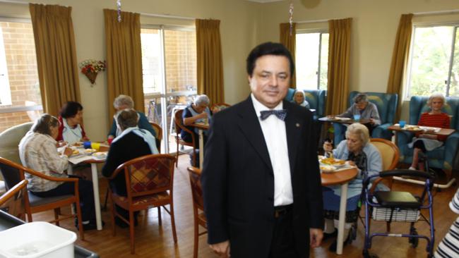 Peter Maniscalco president of St Anthony da Padova Association at St Antonio Nursing Home Ryde.