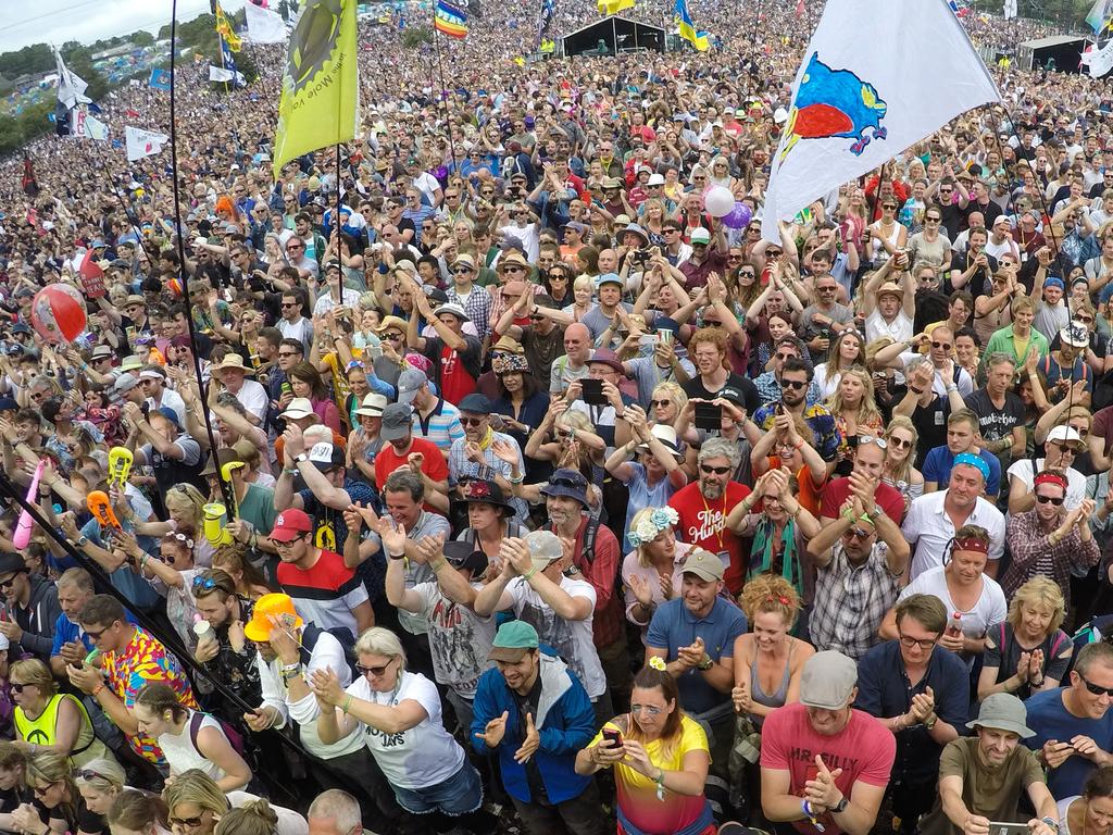 Glastonbury Festival has been forced to cancel its 50th anniversary event. Picture: Matt Cardy/Getty Images.