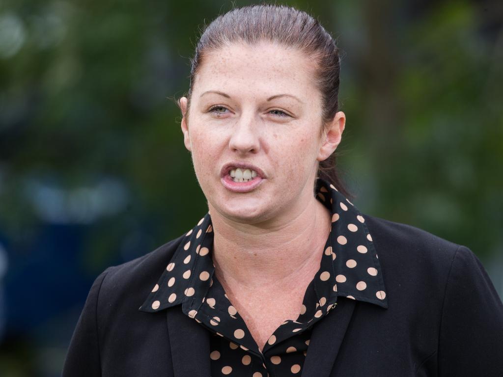 Detective Sergeant Katie Johnston condemned the alleged crimes as ‘disgusting and horrendous’. Picture: NCA NewsWire/Paul Jeffers
