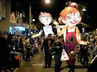 UNDERRATED: Residents show their work at the Lismore Lantern Parade on Saturday, June 21, 2015. Picture: Nolan Verheij-Full