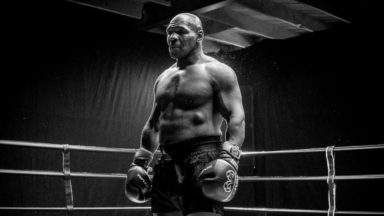 Mike Tyson is looking shredded for his comeback to the ring.