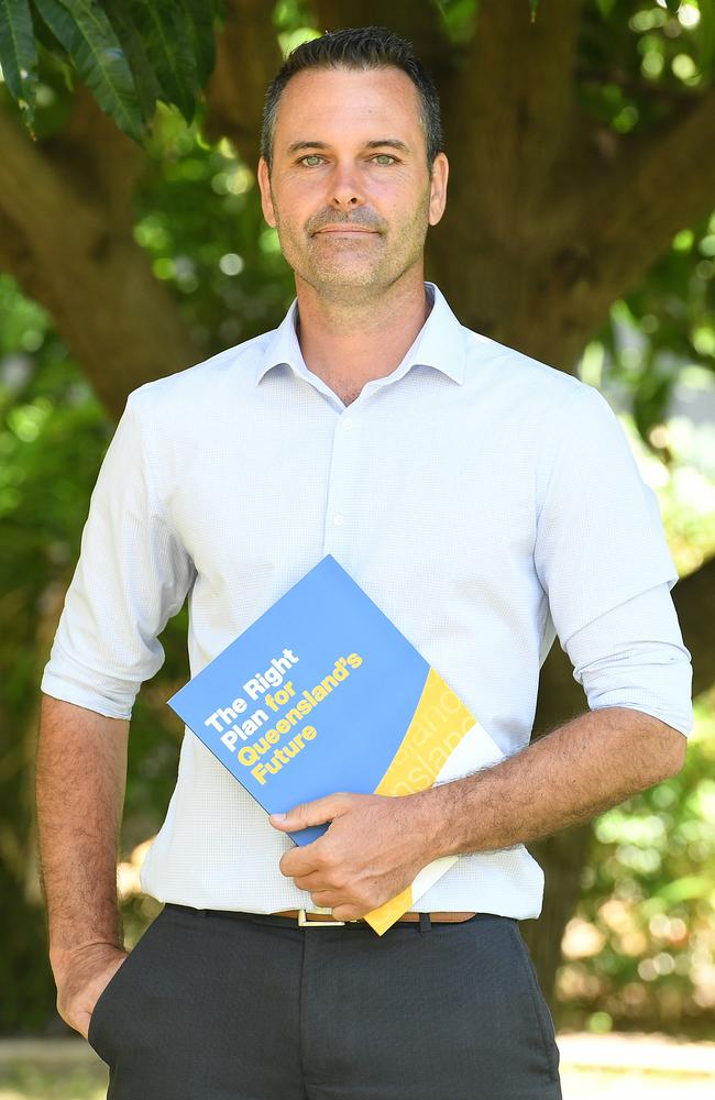 Adam Baillie, LNP candidate for Townsville. Picture: Shae Beplate.