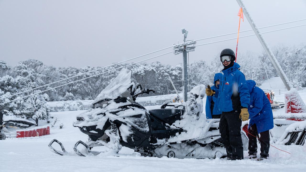 Visitors to Thredbo were not disappointed by the winter wonderland. Picture: Supplied.