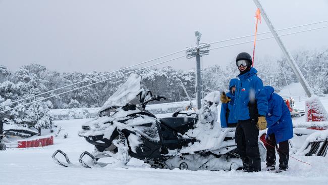 Visitors to Thredbo were not disappointed by the winter wonderland. Picture: Supplied.