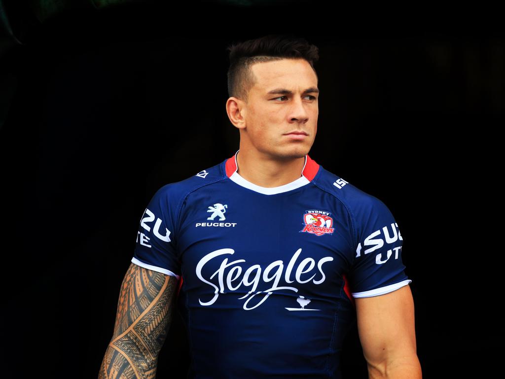 Sonny Bill Williams played 118 NRL matches for the Bulldogs and Roosters.