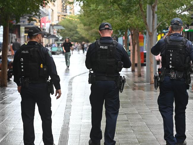 14/3/24. Rundle Mall Police Patrols.Picture: Keryn Stevens