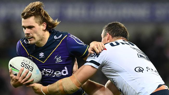 Ryan Papenhuyzen returns for the Storm against the Dragons. Picture: Quinn Rooney/Getty Images