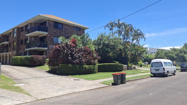 The man was found outside 12 William St, Tweed Heads South. Picture: Sam Stolz.