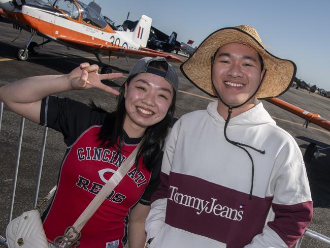 Ember Phan, Felix Truong Mildura Air Show 2024. Picture: Noel Fisher.