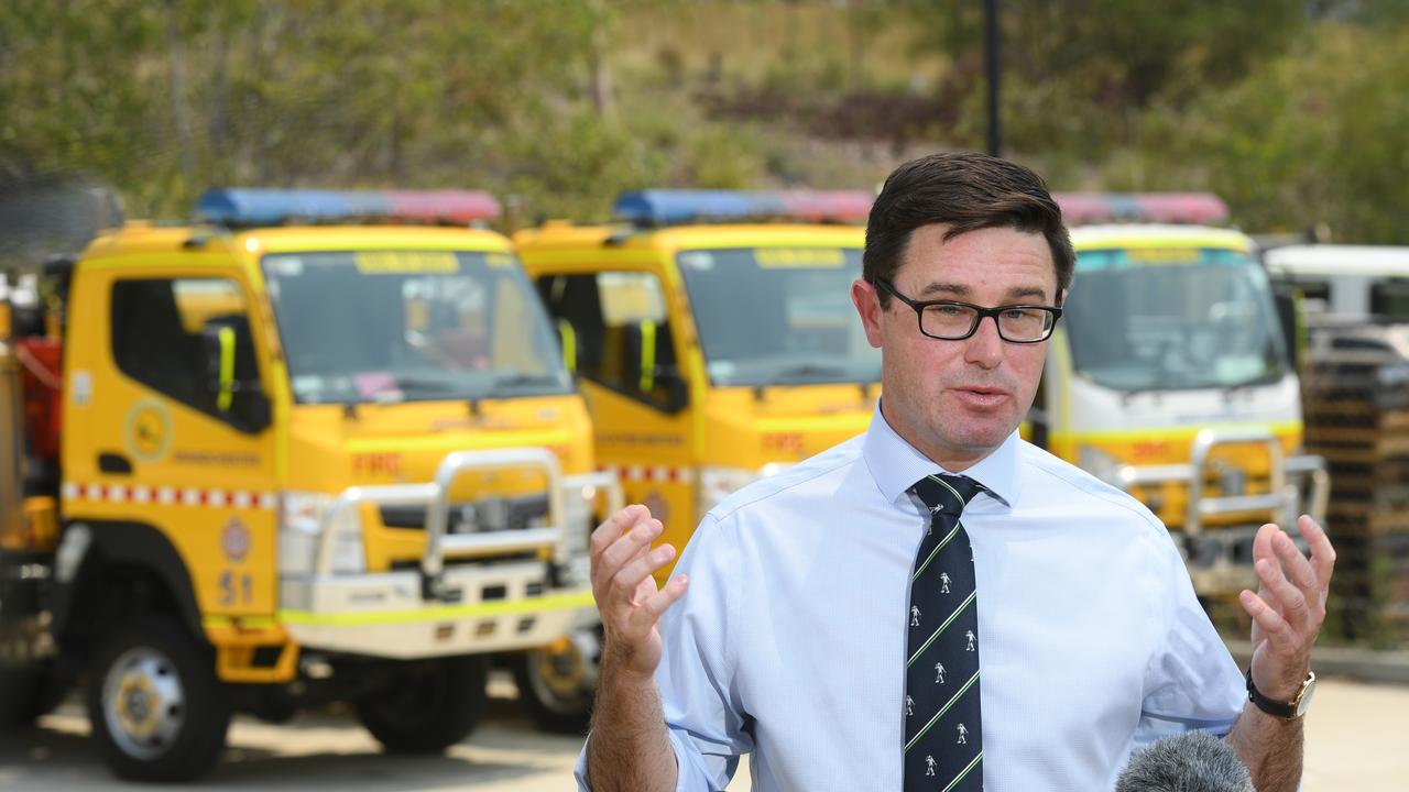 Minister for Water Resource, Drought, Rural Finance, Natural Disaster and Emergency Management, David Littleproud visited the Ripley Fire Station on Friday morning.