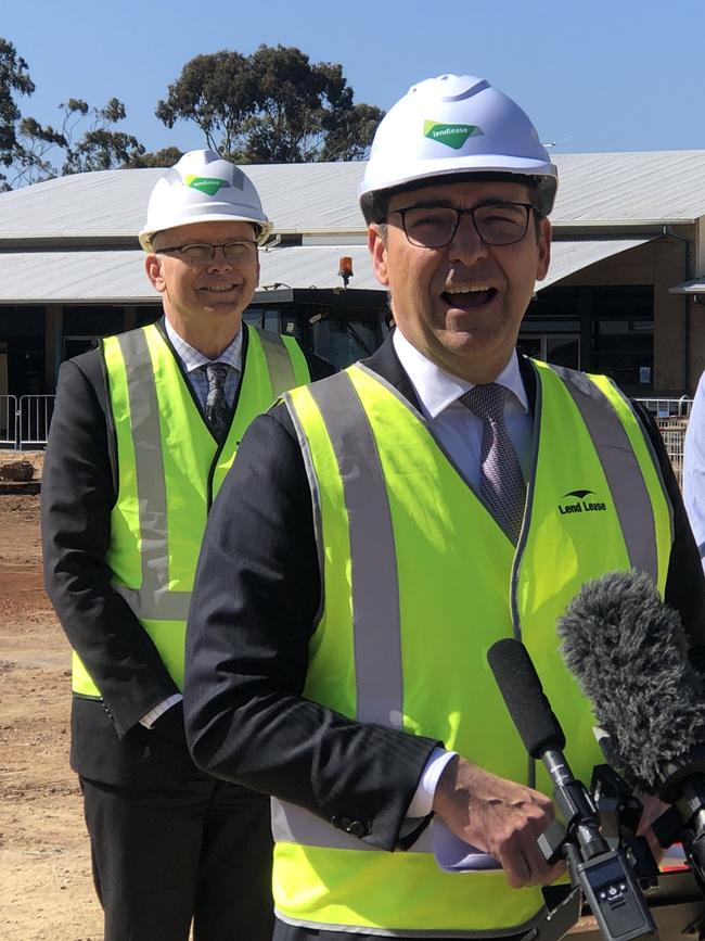 South Australian Premier Steven Marshall’s COVID-boosted popularity must endure much before the 2022 election. Picture: Emily Cosenza