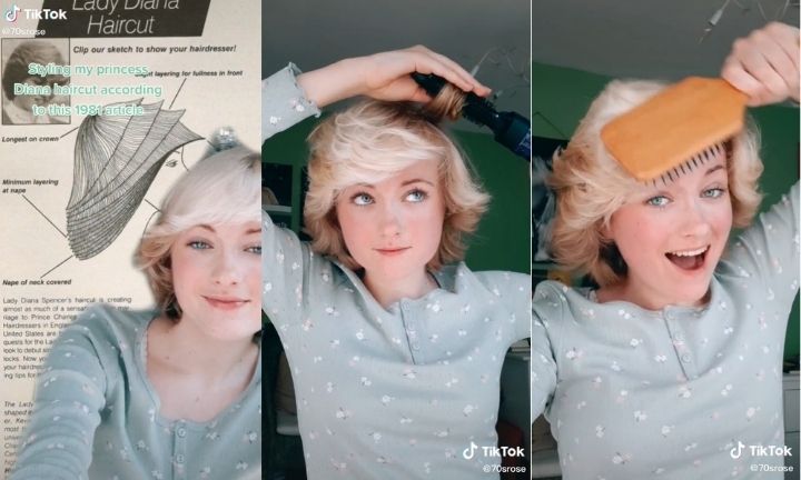 Princess Diana haircut makes a comeback in viral TikTok tutorial | Kidspot