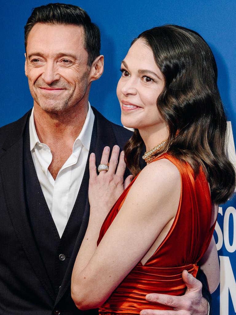 Hugh Jackman and Sutton Foster. Picture: Nina Westervelt/Variety/Penske Media via Getty Images