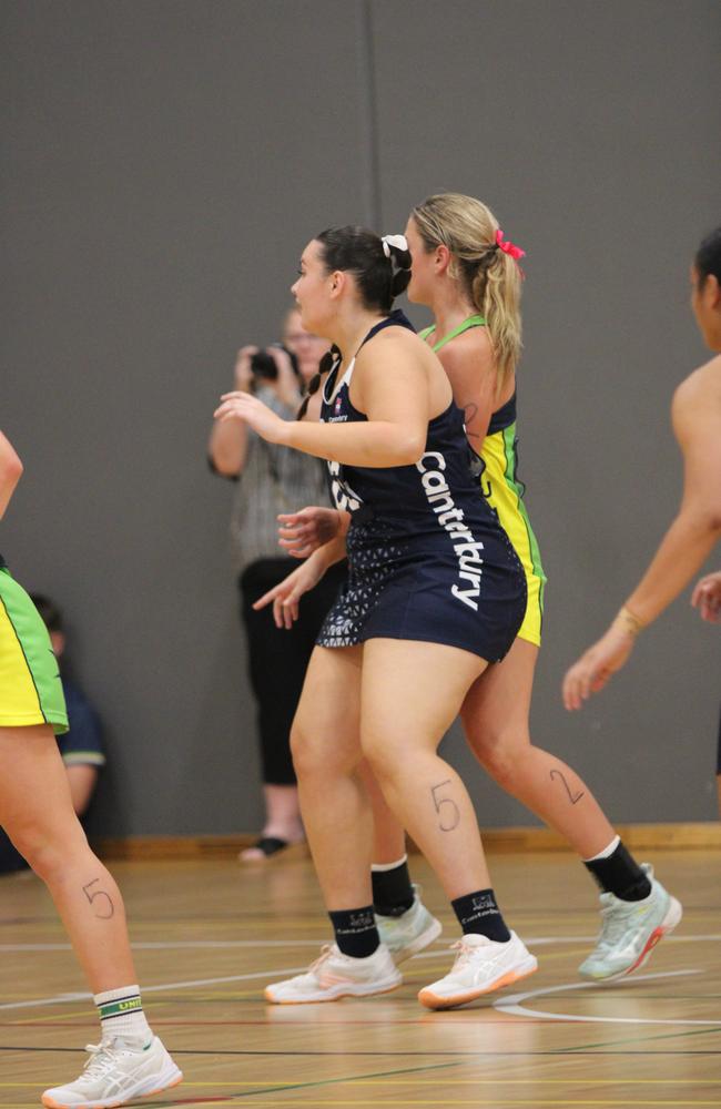 QISSN 2024 pool round match between Unity College and Canterbury College