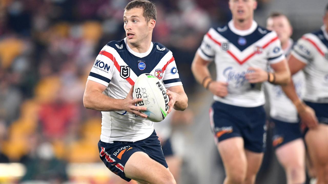 Sam Walker is making the most of the long-distance advice from Luke Keary. Picture: NRL Images