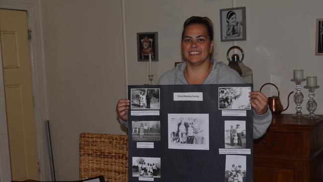 Melissa Chalmers has spent years researching her family history to prove the Githabul People’s connection to the land across Warwick (Waringh) and the Southern Downs. Picture: Jessica Paul