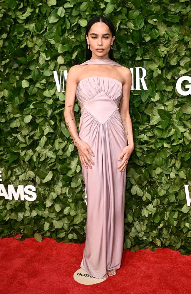 US actress Zoe Kravitz attends the 34th Annual Gotham Film Awards at Cipriani Wall Street in New York on December 2, 2024. (Photo by ANGELA WEISS / AFP)