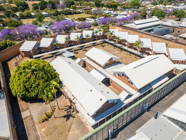 The area of the historic Grafton Gaol set to be redeveloped marking a new era in healthcare for the region.