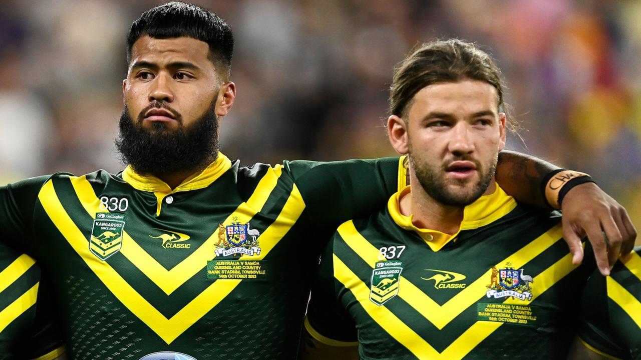 Mal Meninga believes the Kangaroos’ Broncos cohort can help Brisbane achieve premiership redemption in 2024. Picture: Getty Images